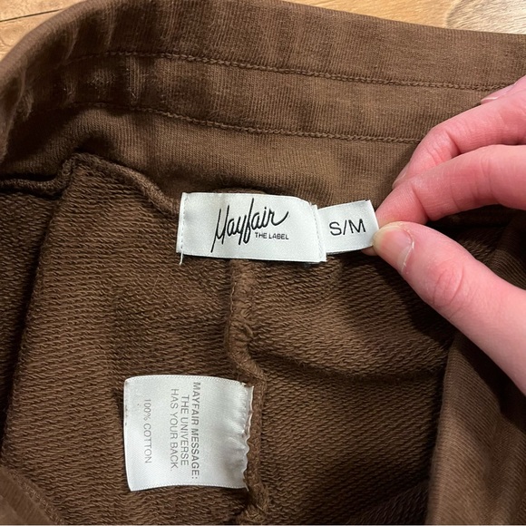 Mayfair the Label i am evolving flared sweatpants - Picture 6 of 6